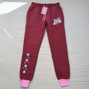 NWT GamerSupps Pixel Cups Pixel Perfect Sweatpants SMALL Pink Mauve LIMITED